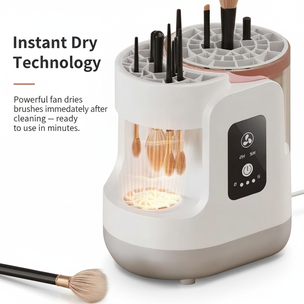 Brush Cleaner - Premium Instant Dry Technology
